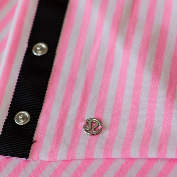 Lululemon Vinyasa Scarf Classic Stripe Pink Shell - Picture 8 of 12